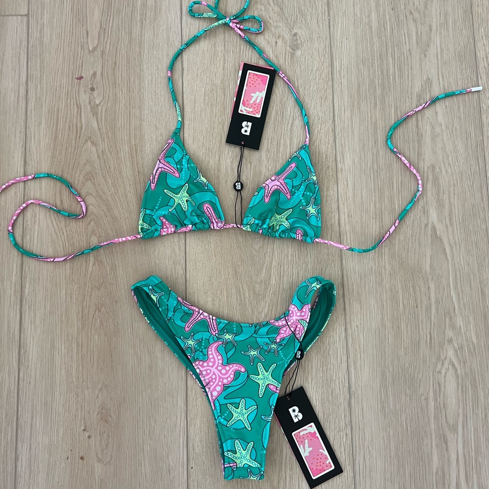 blackbough swim starfish pattern bikini